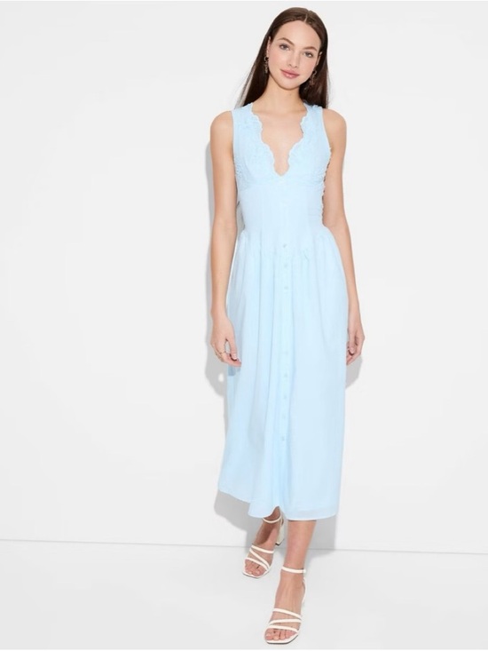 wild fable Dresses & Skirts - New Wild Fable Lace Maxi Dress